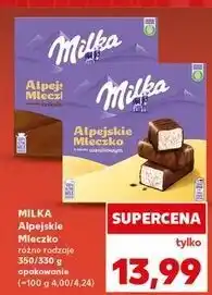 Kaufland Czekoladki waniliowe Milka Alpejskie Mleczko oferta