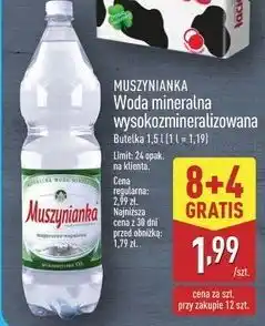 ALDI Woda gazowana Muszynianka oferta