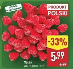 ALDI Malina polska oferta