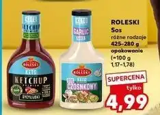 Kaufland Sos czosnkowy Roleski Keto oferta