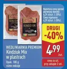 ALDI Kindziuk z pieprzem Wędliniarnia Premium oferta