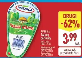 ALDI Twaróg wiejski półtłusty Piątnica oferta