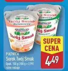 ALDI Serek puszysty ze szczypiorkiem Piątnica Twój Smak oferta