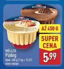 ALDI Pudding wanilia i wiśnia Muller oferta