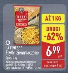 ALDI Frytki proste La Finesse oferta