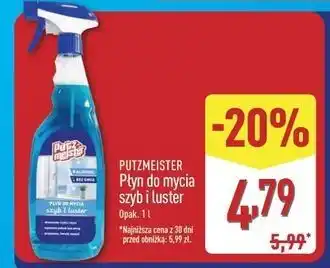 ALDI Płyn do szyb morski Putzmeister oferta