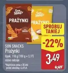 ALDI Prażynki solone Sun Snacks oferta