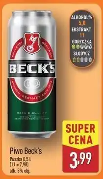 ALDI Piwo Beck's Imported oferta