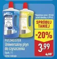 ALDI Uniwersalny płyn do mycia arctic Putzmeister oferta