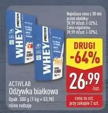 ALDI Odżywka białkowa o smaku bananowym Activlab oferta