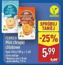 ALDI Grzanki chlebowe solone Feurich oferta