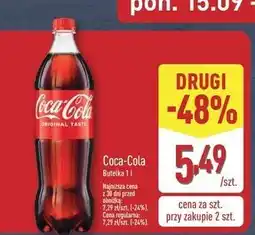 ALDI Napój Coca-Cola oferta