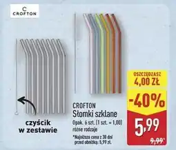ALDI Słomki wielorazowe Crofton oferta