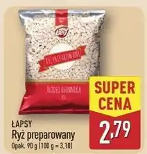 ALDI Ryż preparowany naturalny Łapsy oferta