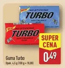 ALDI Guma do żucia Turbo oferta