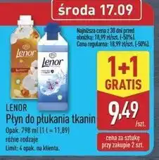 ALDI Płyn do płukania spring awakening 7 Lenor oferta
