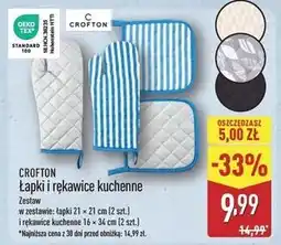 ALDI Łapki i rękawice kuchenne Crofton oferta