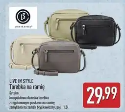 ALDI Torebka na ramię Live In Style oferta