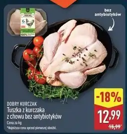 ALDI Tuszka z kurczaka bez podrobów Mięsne Specjały Dobry Kurczak oferta