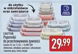 ALDI Zestaw pojemników do przechowywania żywności Crofton oferta