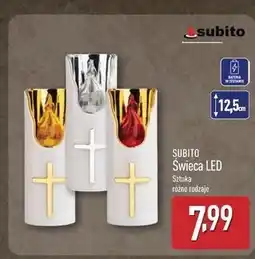 ALDI Świeca led c707 12.5 cm Subito oferta