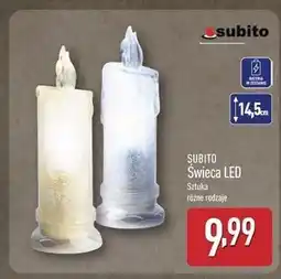 ALDI Świeca led 14.5 cm Subito oferta