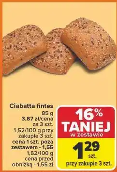 Carrefour Ciabata fitness oferta