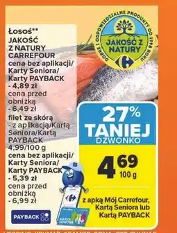 Carrefour Łosoś dzwonko Jakość Z Natury Carrefour oferta