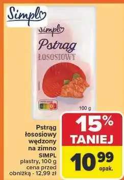 Carrefour Pstrąg łososiowy Simpl oferta