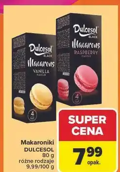 Carrefour Macaroons malinowe Dulcesol oferta