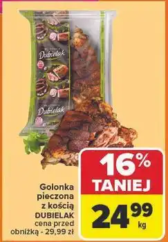 Carrefour Golonka wieprzowa pieczona z kością Dubielak oferta