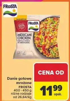 Carrefour Kurczak z ryżem po meksykańsku Frosta oferta