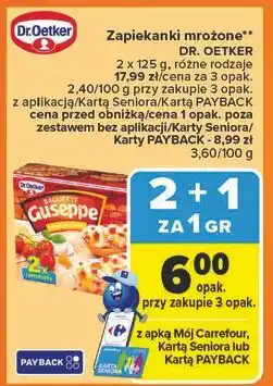 Carrefour Zapiekanka ser-pomidor Dr. Oetker Guseppe oferta