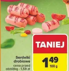 Carrefour Serdelki drobiowe Jbb Bałdyga oferta