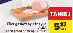 Carrefour Filet z indyka gotowany Alba oferta