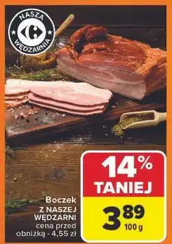 Carrefour Boczek Nasza Wędzarnia Carrefour oferta