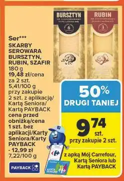 Carrefour Ser bursztyn 6 Skarby Serowara oferta