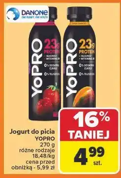 Carrefour Jogurt mango Danone Yopro oferta