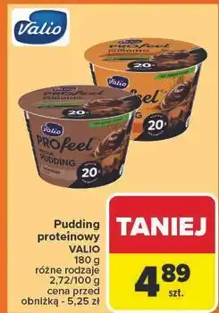 Carrefour Pudding proteinowy karmel Valio Profeel oferta
