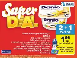 Carrefour Serek waniliowy Danone Danio oferta