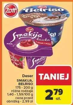 Carrefour Ryż na mleku czekoladowy Zott Belriso oferta