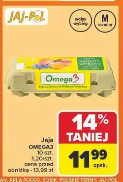 Carrefour Jaja omega-3 Jaj-Pol oferta
