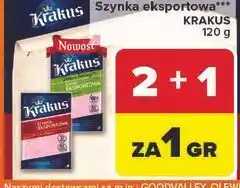 Carrefour Szynka eksportowa Krakus Animex oferta