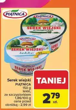 Carrefour Serek ze szczypiorkiem Piątnica Wiejski oferta
