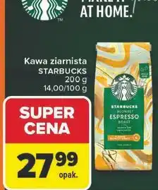 Carrefour Kawa blonde espresso Starbucks oferta