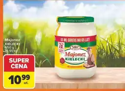 Carrefour Majonez kielecki Społem Kielce oferta