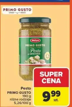 Carrefour Pesto alla genovese Melissa Primo Gusto oferta
