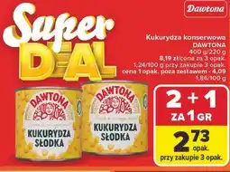 Carrefour Kukurydza słodka Dawtona oferta