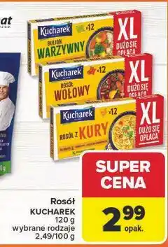 Carrefour Bulion warzywny Kucharek oferta