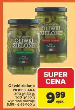 Carrefour Oliwki zielone nocellara bez pestki San Romano oferta